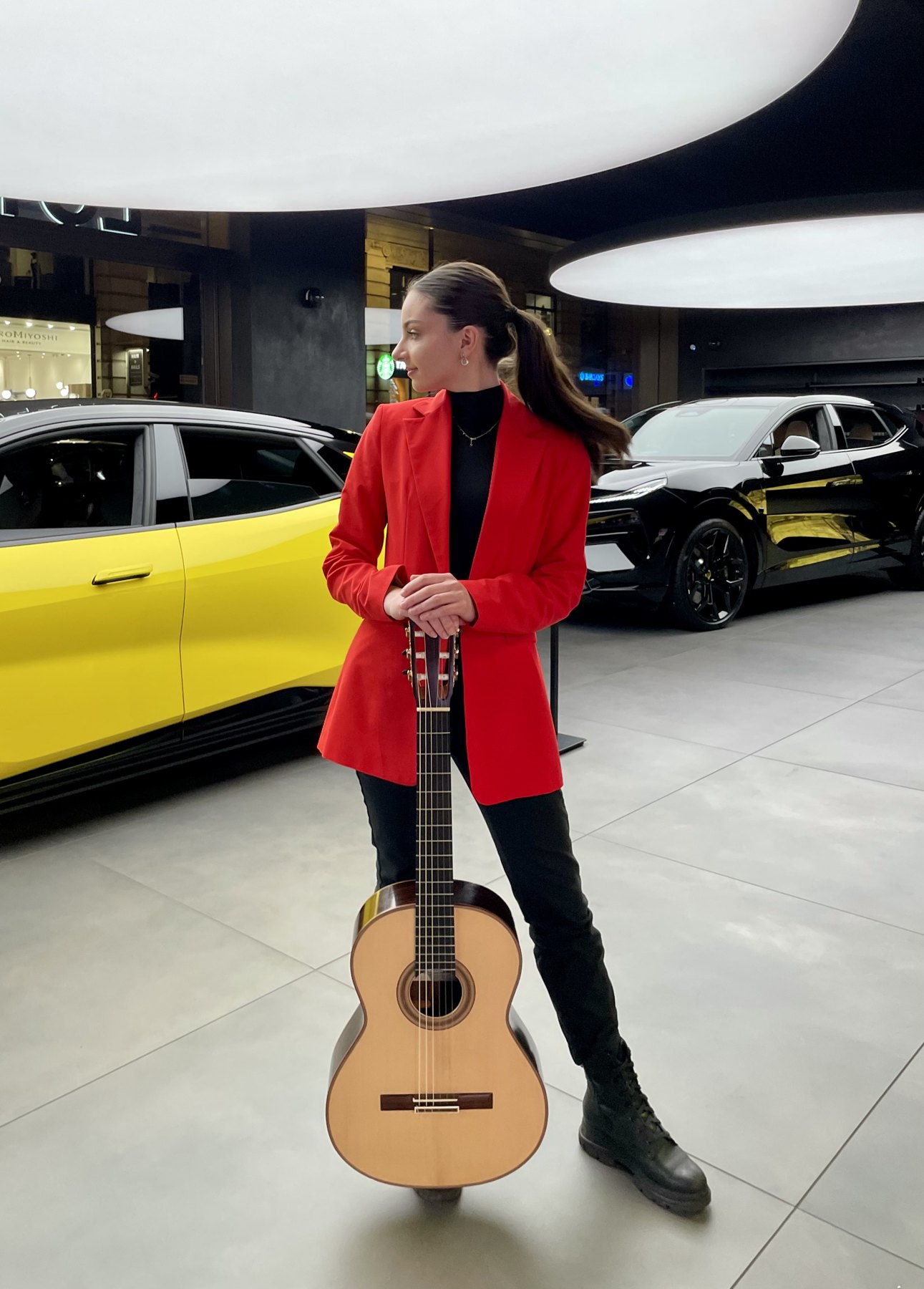 Private event at the Lotus showroom
