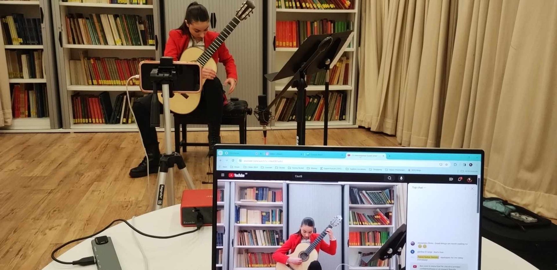 Online concert for the Texas Guitar Society
